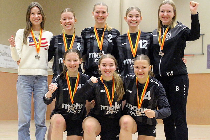 hp Landesvizemeister weibliche U18 MTV Wangersen